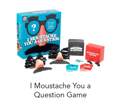 I Moustache You a Question Game